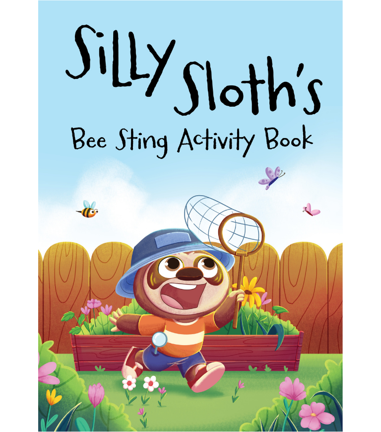 Silly Sloth's Bee Sting Activity Book